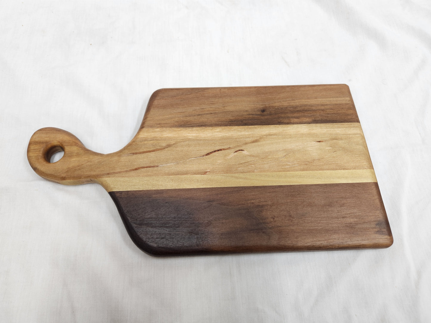 Bread Board (Black Walnut and Red Oak)