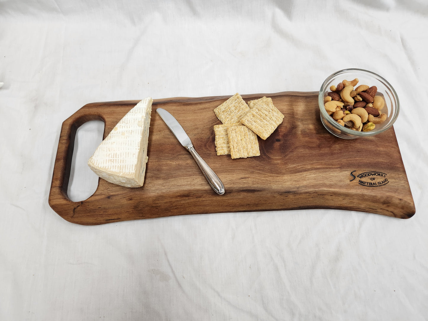 Live Edge Charcuterie/Cheese Board (Black Walnut)