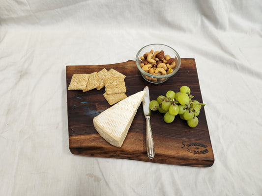 Live Edge Charcuterie/Cheese Board (Black Walnut)